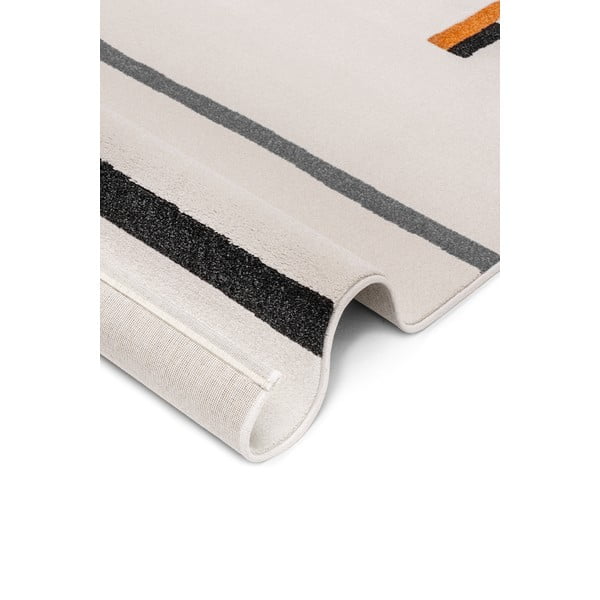 Oranžinės spalvos/kreminės spalvos kilimas 80x150 cm Linea – Universal-image-2