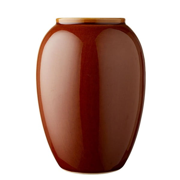 Oranžinė akmens masės vaza Bitz Pottery