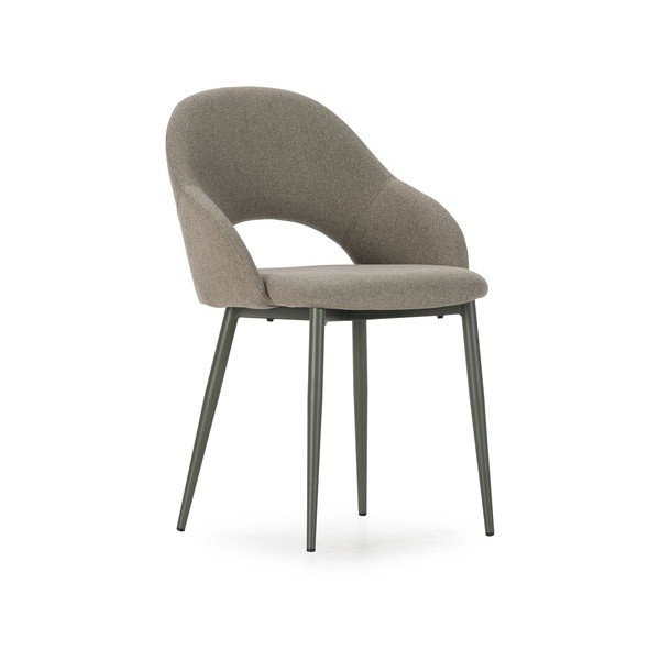 Žalios spalvos iš audinio valgomojo kėdės 2 vnt. Lia – Marckeric