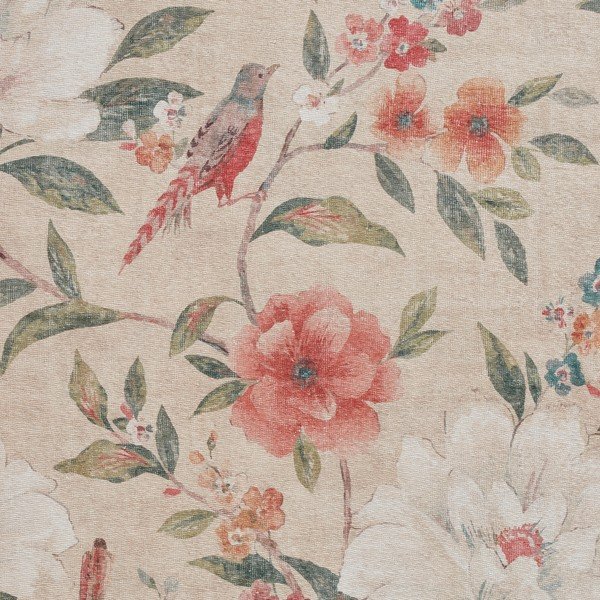 Skalbiamas kilimas smėlio spalvos 122x170 cm Pipa Floral – Catherine Lansfield-image-4