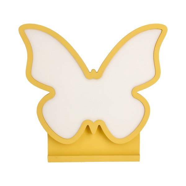Geltonos spalvos vaikiška lempa Butterfly - Candellux Lighting-image-4