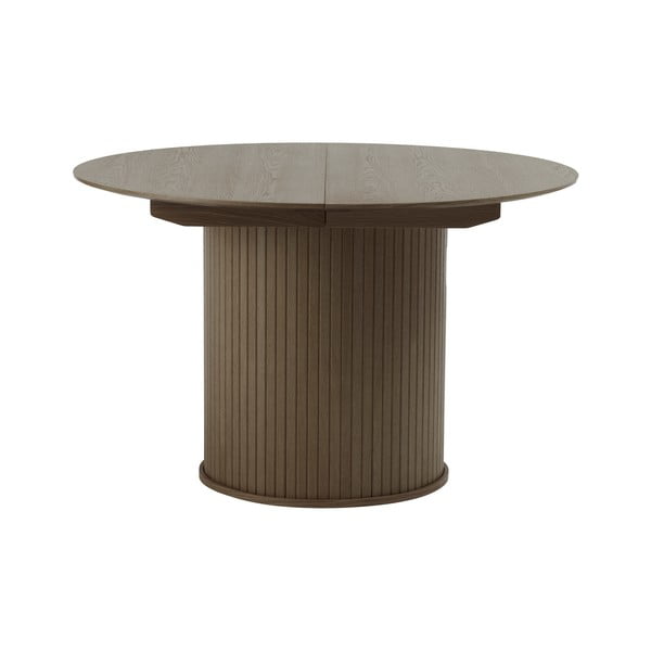 Apvalios formos prailginamas valgomojo stalas ø 120 cm Nola – Unique Furniture-image-3