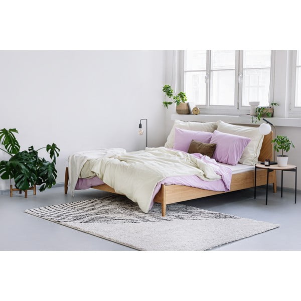 Dramblio kaulo spalvos medvilninė dvivietė patalynė Bonami Selection, 200 x 220 cm-image-3