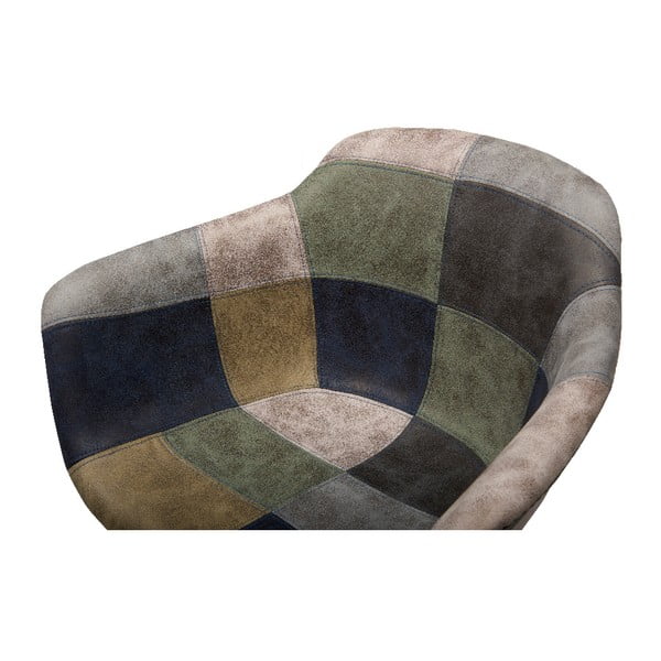 Pilka valgomojo kėdė su buko kojomis "Furnhouse Flame Patch-image-4