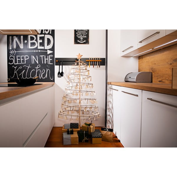 10 medinių kalėdinių papuošimų rinkinys Spira Medium-image-4