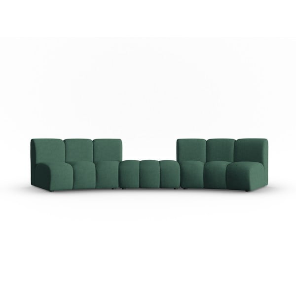 Sofa žalios spalvos 367 cm Lupine – Micadoni Home