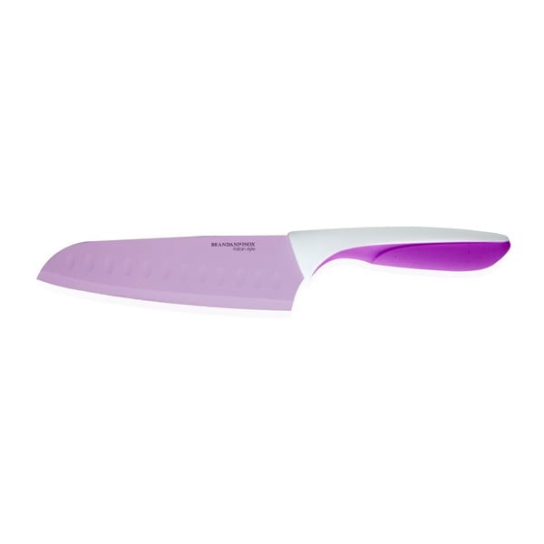 Violetinės spalvos "Santoku" peilis "Brandani Anti-Stick