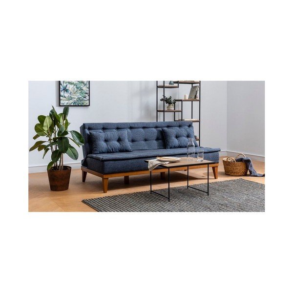 Tamsiai mėlyna sofa lova Aristea-image-4