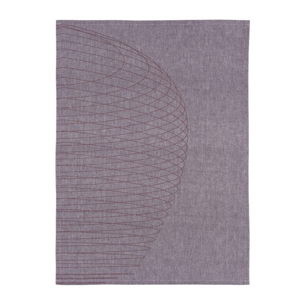 Violetinis virtuvinis rankšluostis Zone Circles, 70 x 50 cm