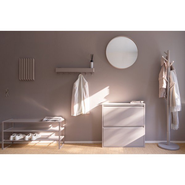 Taupe spalvos iš metalo spintelė batams 70x48,5x29 cm Rex – Spinder Design-image-4