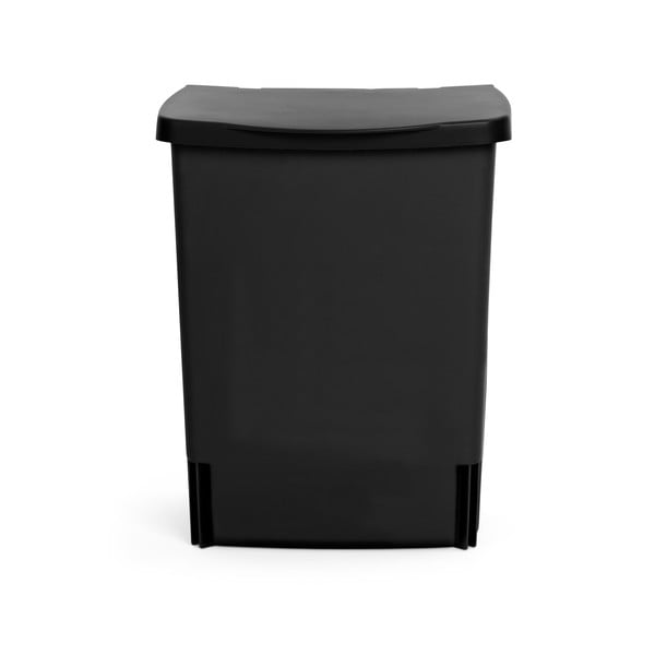 Iš plastiko įmontuota šiukšliadėžė juodos spalvos 10 l – Brabantia