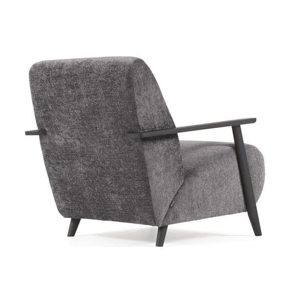 Pilkas fotelis Meghan - Kave Home-image-3