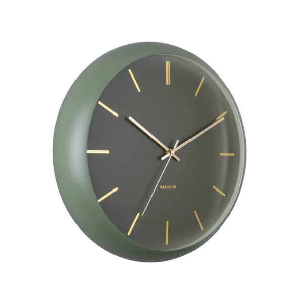Sieninis laikrodis ø 40 cm Globe – Karlsson-image-4