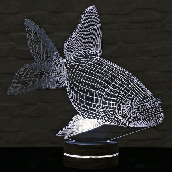3D stalinis šviestuvas Fish Joe
