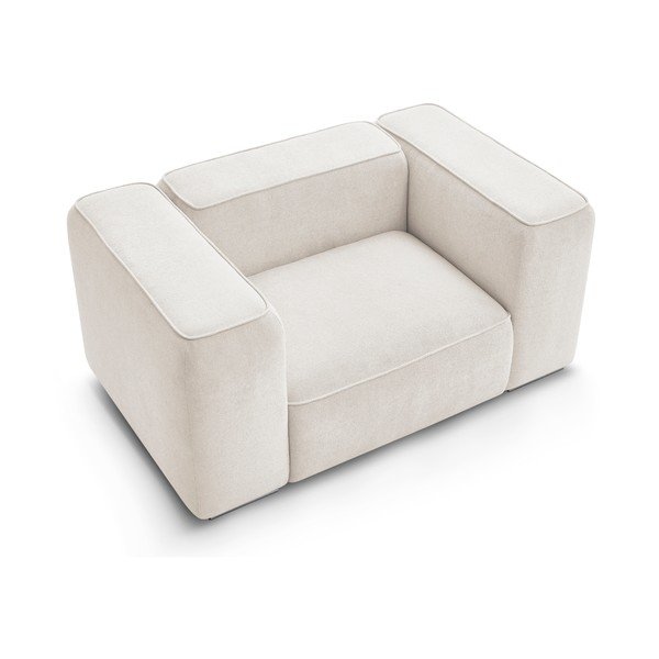 Krėslas baltos spalvos Zephyr – Bobochic Paris-image-4