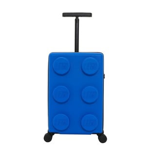 Mėlynas vaikiškas kelioninis lagaminas LEGO® Signature