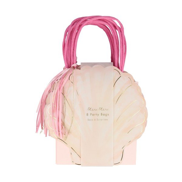 Dovanų maišelių rinkinys 8 vnt. 16,5x8 cm Mermaid – Meri Meri-image-1