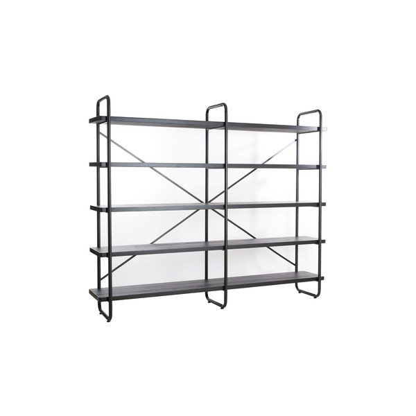 Pastatoma lentyna juodos spalvos 244x200 cm Callao – Light & Living-image-1