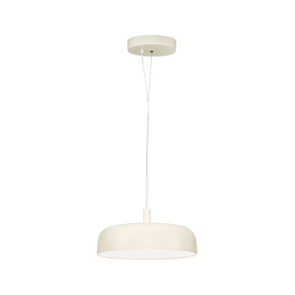 Kreminės spalvos iš aliuminio kabantis šviestuvas LED su pritemdymo funkcija ø 40 cm Noelia – Nova Luce