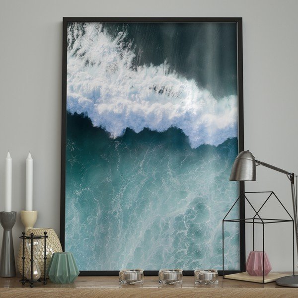 Sieninis plakatas rėmelyje BILLOW, 70 x 100 cm-image-1