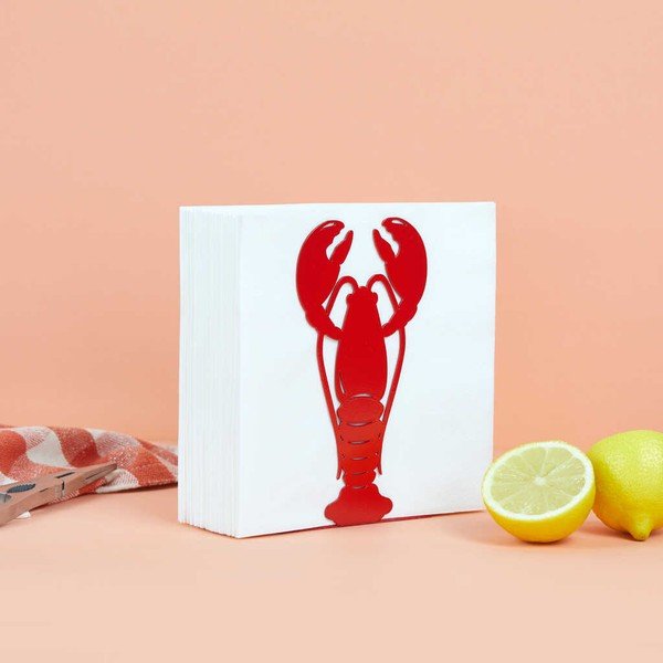 Iš metalo servetėlių laikiklis Lobster – Balvi-image-3