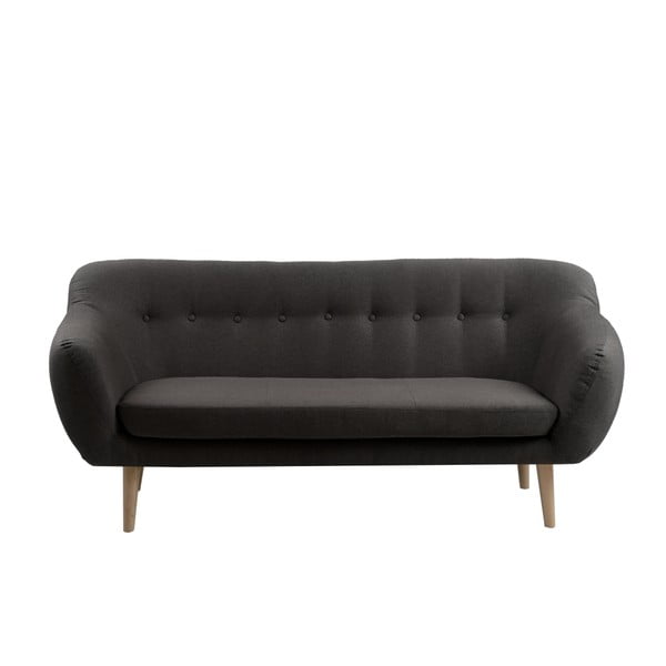 Tamsiai pilka trijų vietų sofa "Custom Form Marget