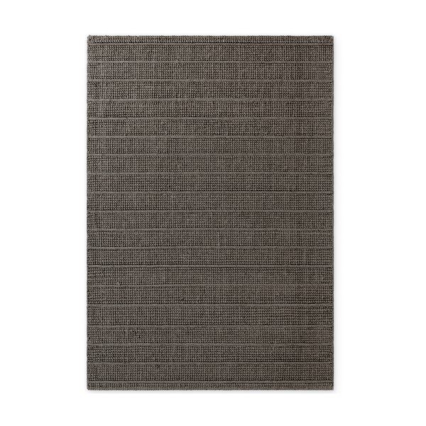 Rankų darbo tamsiai pilkos spalvos/tamsiai rudos spalvos iš vilnos kilimas 120x170 cm Camden Parker – Ted Baker-image-4