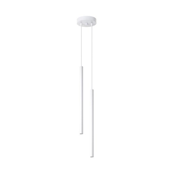 Baltos spalvos iš metalo kabantis šviestuvas ø 15 cm Fideus – Sollux