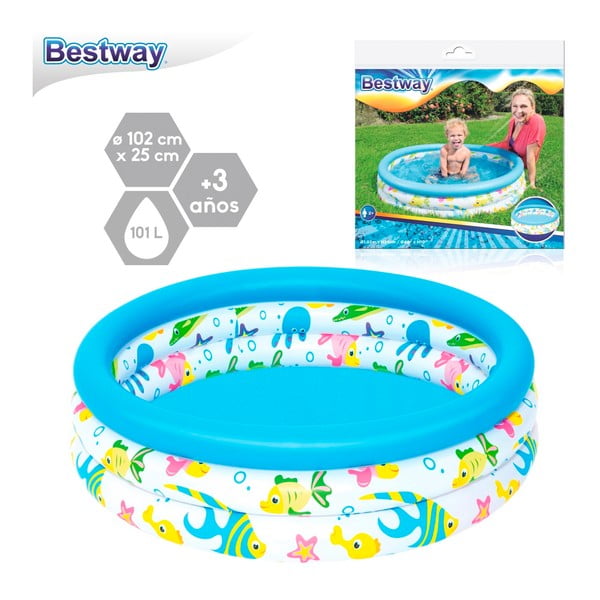 Pripučiamas baseinas ø 102 cm – Bestway-image-2