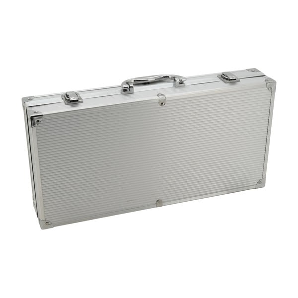 11 grilio įrankių rinkinys dėkle Cattara Alu Grey Line-image-3