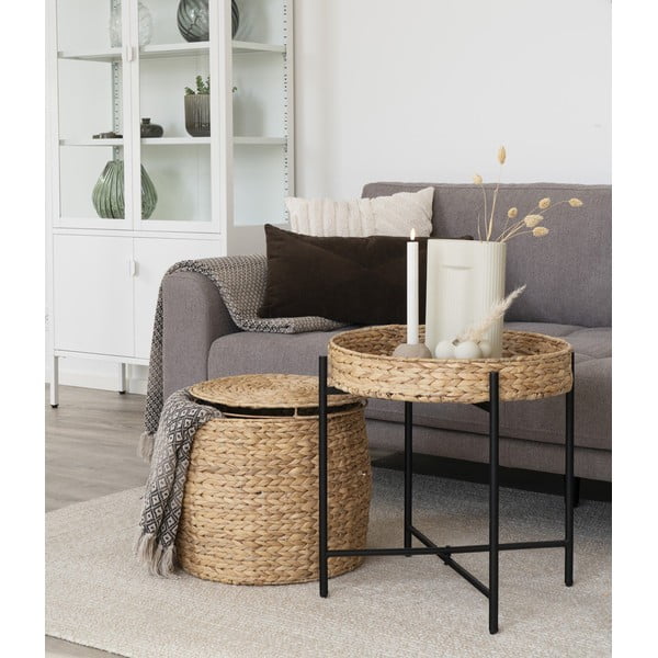 Apvalios formos šoninis stalas ø 43 cm Delia – House Nordic-image-1