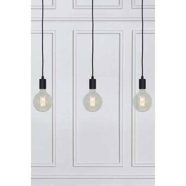 Juodas lubų šviestuvas "Markslöjd Sky Three-image-2