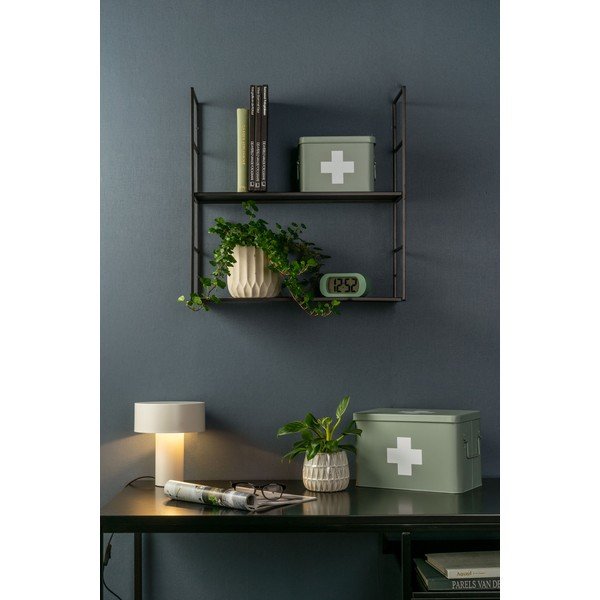 Mėtų žalios spalvos metalinė pirmosios pagalbos vaistinėlė PT LIVING Medicine, plotis 31,5 cm-image-1