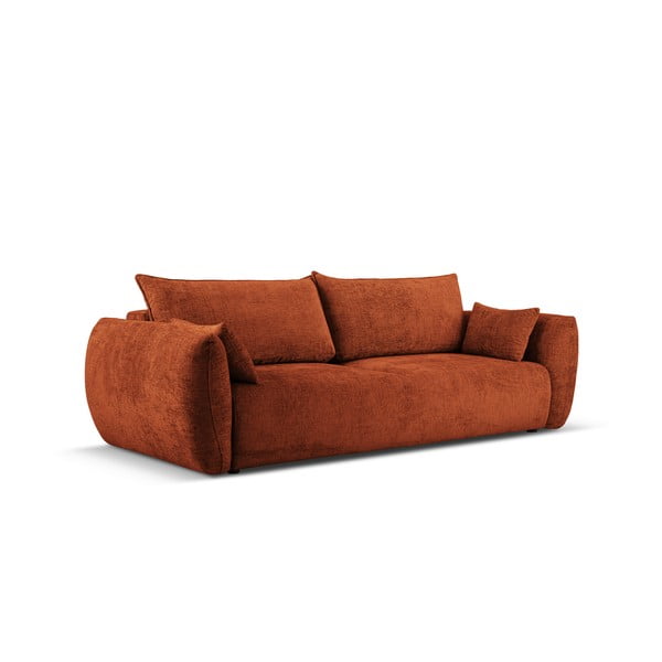 Sofa oranžinės spalvos 240 cm Matera – Cosmopolitan Design-image-3