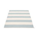 Šviesiai mėlynos spalvos/kreminės spalvos lauko ir vidaus kilimas 140x180 cm Bob Blue Fog – Pappelina