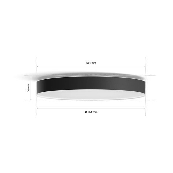 Išmanus lubinis šviestuvas LED 48 W Enrave – Philips Hue-image-4