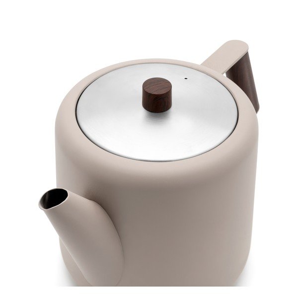 Smėlio spalvos iš nerūdijančio plieno arbatinukas 1,1 l Duet Boston – Bredemeijer-image-2