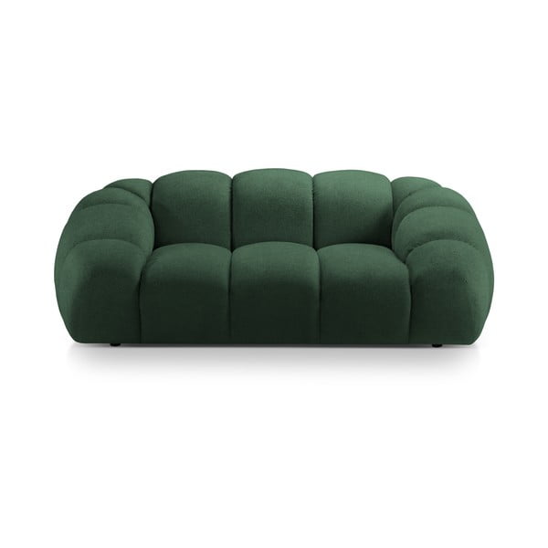 Iš velveto sofa žalios spalvos 214 cm Diana – Micadoni Home