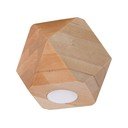 Natūralios spalvos taškinis šviestuvas 12x12 cm Vige – Sollux