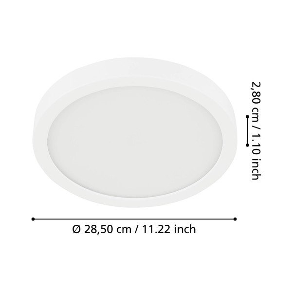 Lubinis šviestuvas baltos spalvos LED FUEVA 5 – EGLO-image-3
