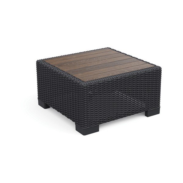 Iš plastiko sodo kavos staliukas 68x68 cm California – Keter