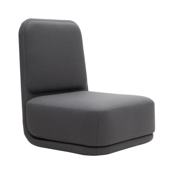 Tamsiai pilka minkšta kėdė Softline Standby-image-2