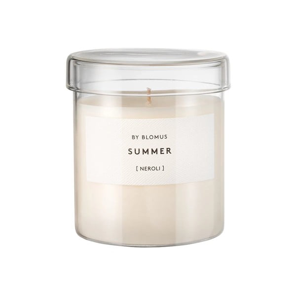 Aromatinė žvakė iš sojų vaško degimo laikas 45 h Valoa Summer – Blomus