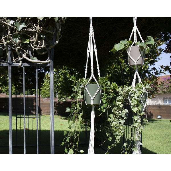 Iš tekstilės grandinėlė gėlių vazonams ø 10 cm (aukštis 120 cm) Macramé – Artevasi-image-3