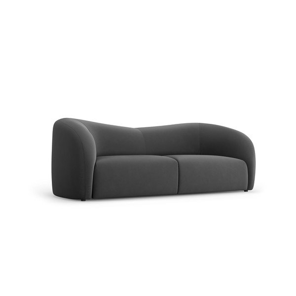 Sofa iš velveto pilkos spalvos 197 cm Santi – Interieurs 86-image-2