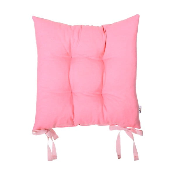 Rožinė sėdynės pagalvėlė Mike & Co. NEW YORK Carli, 43 x 43 cm