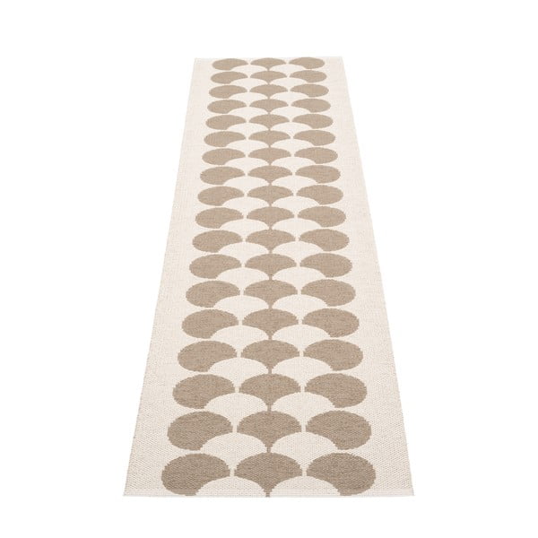 Smėlio spalvos/kreminės spalvos lauko kilimas 70x250 cm Poppy Potato – Pappelina-image-2