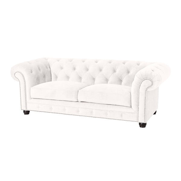 "Max Winzer Orleans Velvet" kreminė sofa, 216 cm-image-1