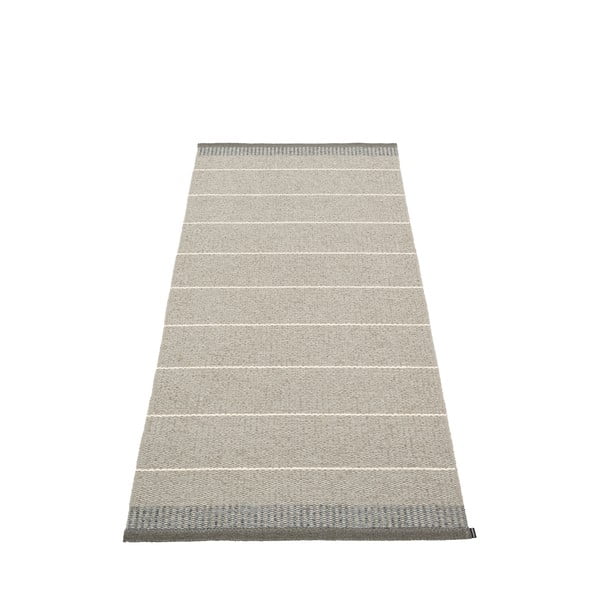 Pilkos spalvos lauko kilimas 85x200 cm Belle Concrete – Pappelina