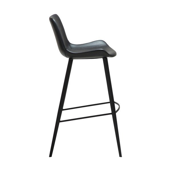 Juodos spalvos baro taburetė (sėdynės aukštis 74,5 cm) Hype – DAN-FORM Denmark-image-2